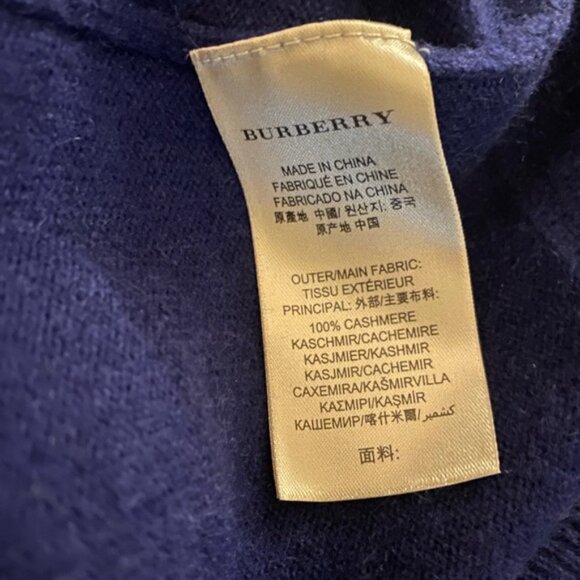Burberry Brit Blue Sweater - Picture 2 of 5